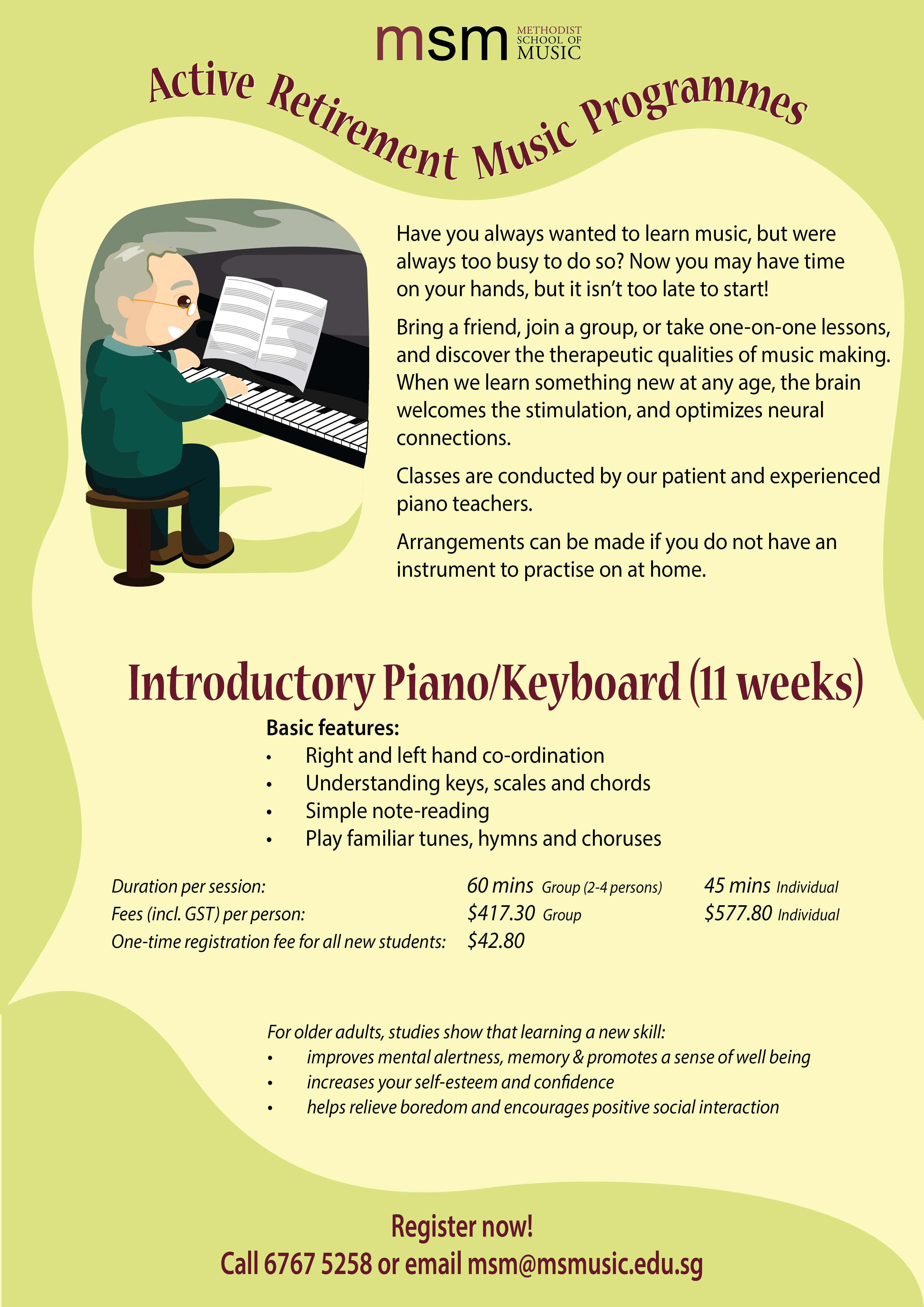 Introductory Piano/Keyboard Course