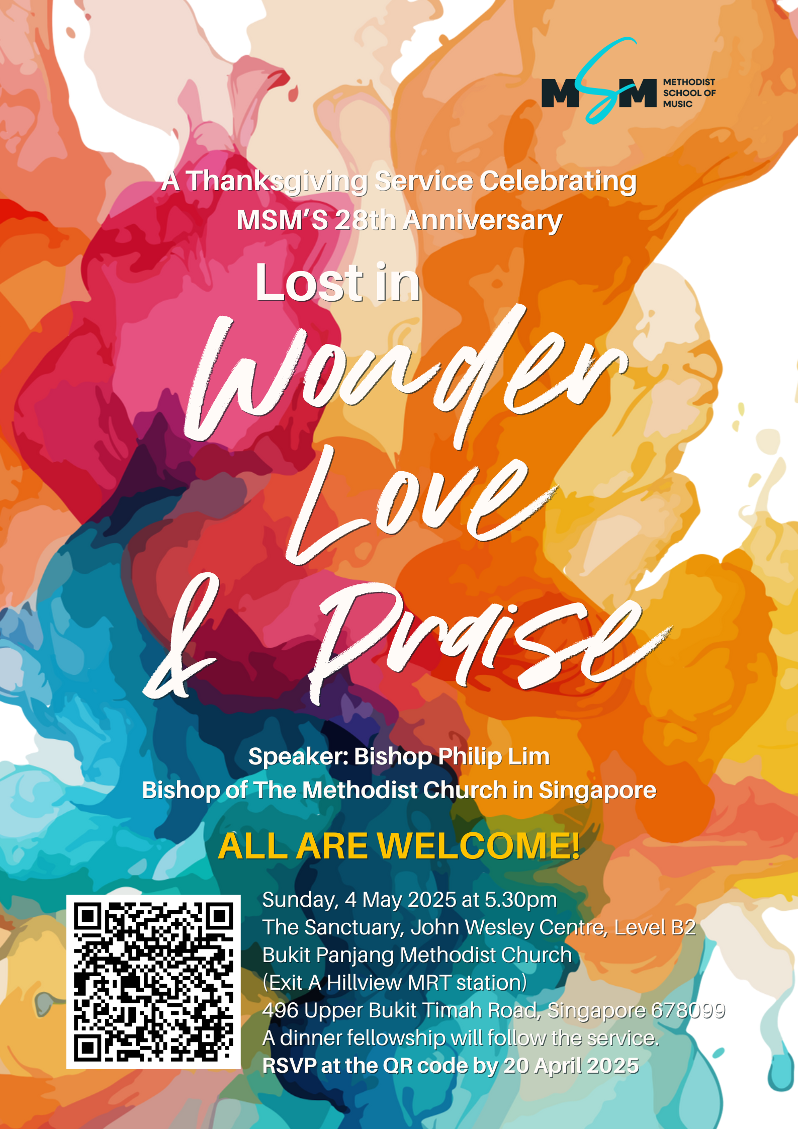 MSM 28th Anniversary: Lost in Wonder, Love and Praise