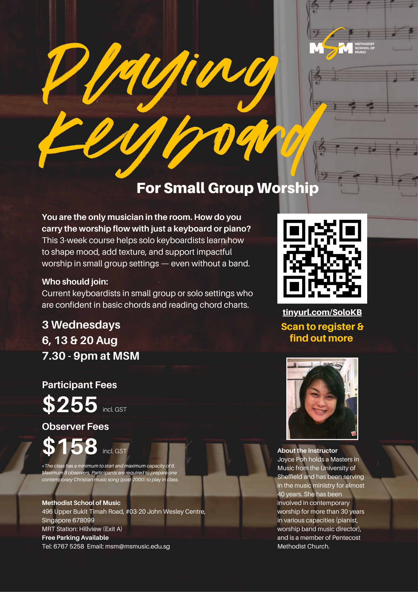 Playing Keyboard for Small Group Worship